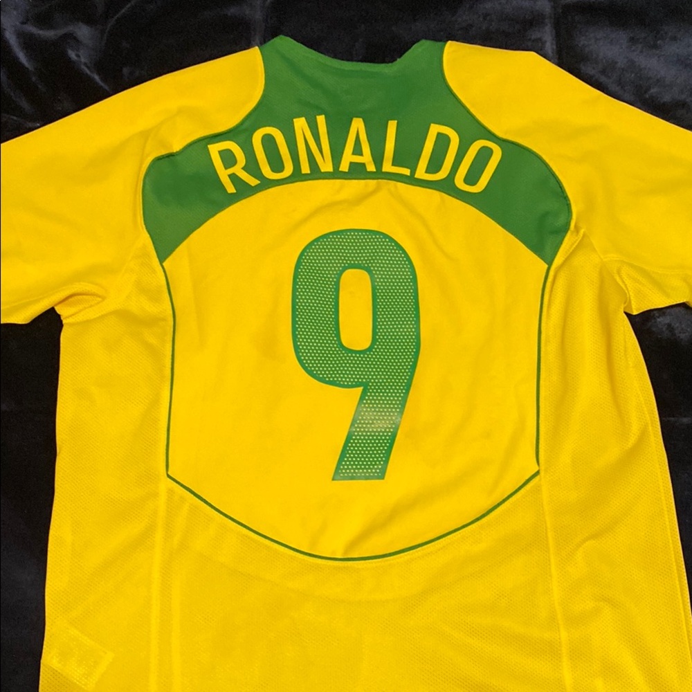 Nike Ronaldo Brazil jersey R9 vintage